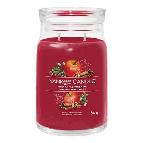 YC.Signature sklo velké 2knoty/Red Apple Wreath