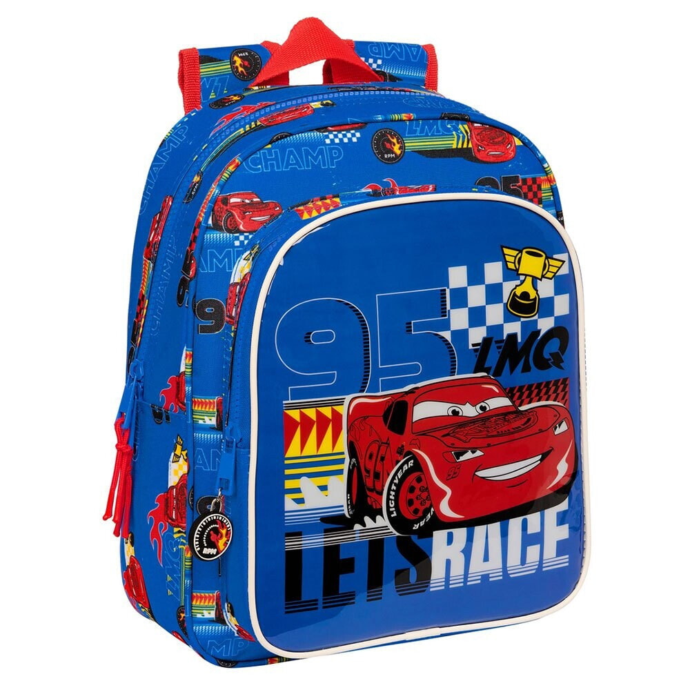 SAFTA Infant 34 cm Cars Race Ready Backpack