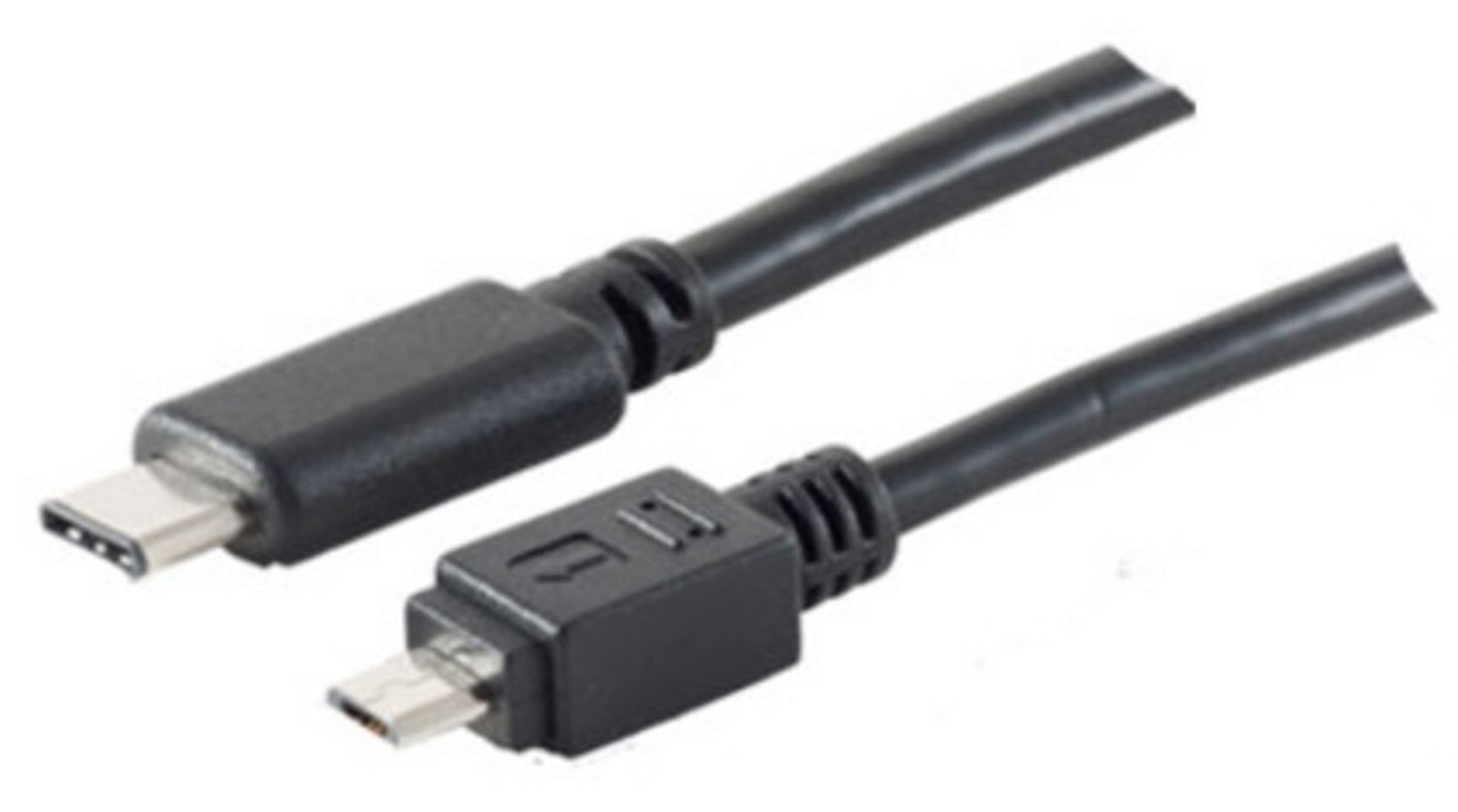 shiverpeaks BS77145-3.0 USB кабель 3 m 2.0/3.2 Gen 1 (3.1 Gen 1) USB C Micro-USB B Черный