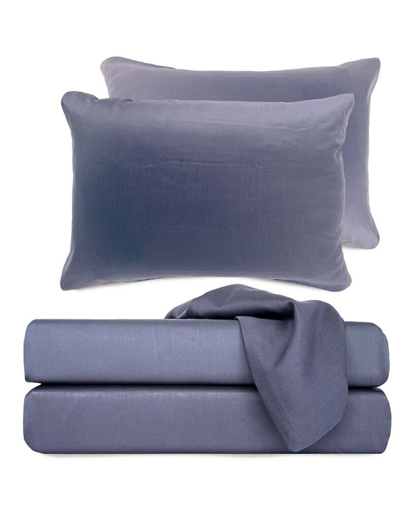 BedVoyage luxury 4-Piece Bed Sheet Set, Queen