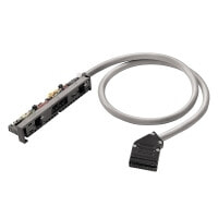 Weidmüller PAC-S300-HE20-V3-5M сигнальный кабель Черный, Серый 7789234050