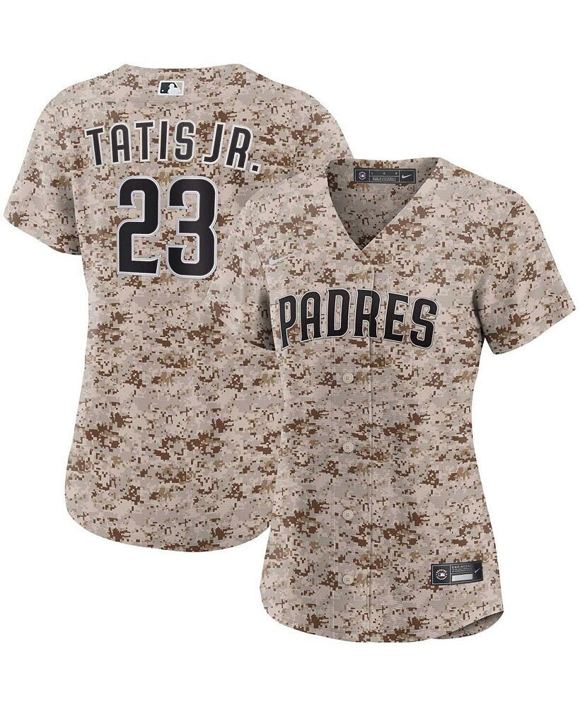 Nike women's Fernando Tatis Jr. Camo San Diego Padres USMC Alternate Replica Player Jersey