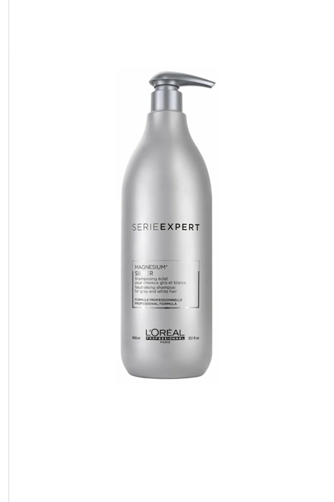 L'Oreal Professionnel Silver Shampoo Оттеночный шампунь для нейтрализации желтизны осветленных и седых волос 1500 мл