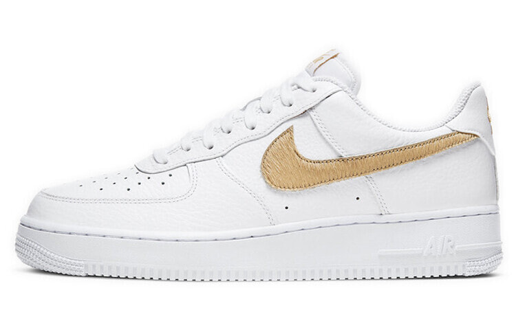 Nike Air Force 1 Low 低帮 板鞋 男女同款 白黄 / Кроссовки Nike Air Force 1 Low CW7567-101