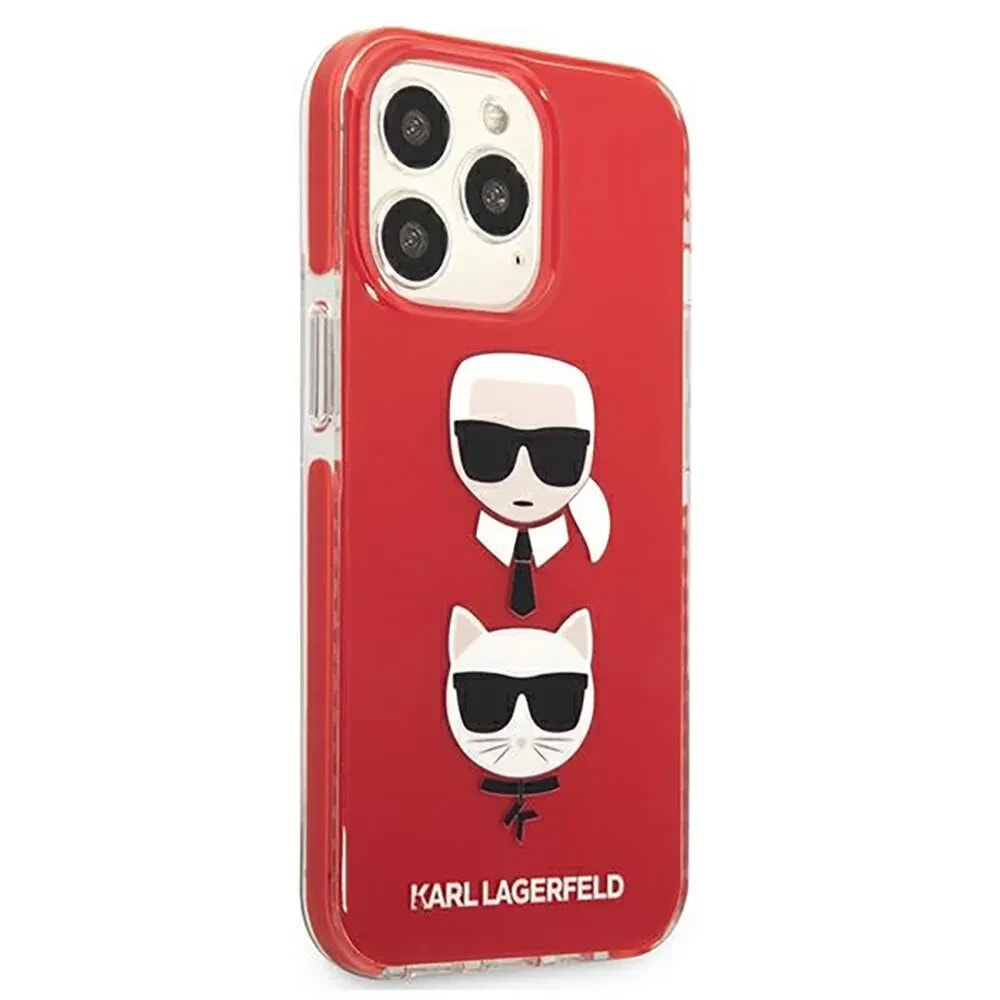 KARL LAGERFELD Klhcp13Ltpe2Tr iPhone 13 Pro13 6.1 Karl&Choupette Head phone case