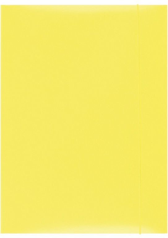 Office Products FOLDER WITH ERASER A4 YELLOW (21191131-06)