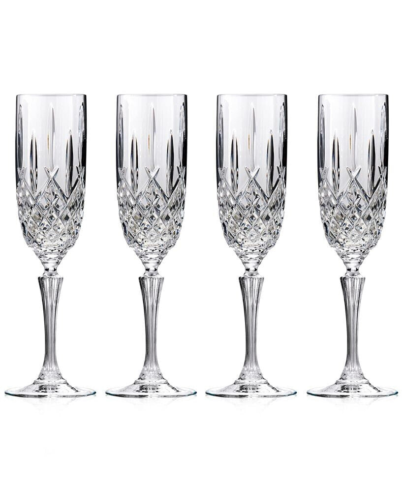 Marquis by Waterford markham Flutes, Set of 4