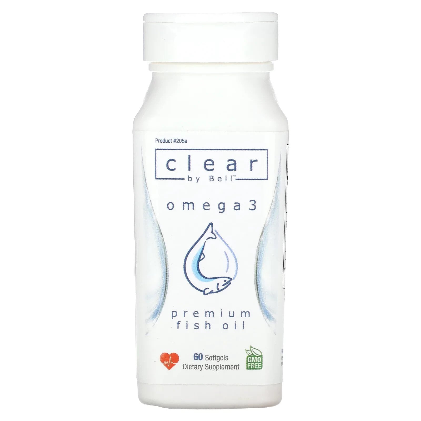 Bell Lifestyle, Clear by Bell, Omega 3, 60 Softgels