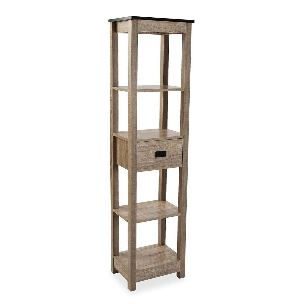 Bathroom Shelves Versa Brown Plastic MDF Wood 30 x 160 x 40 cm