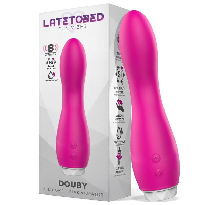 Вибратор LATETOBED Douby Vibe Silicone Pink