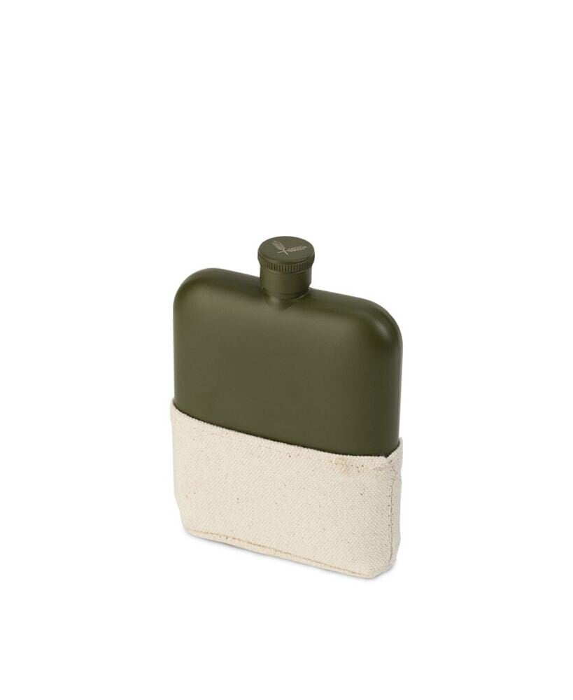 Foster & Rye matte Army Flask