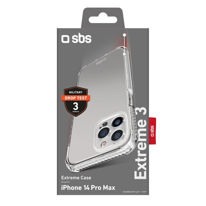 SBS Extreme X3 - Cover - Apple - iPhone 14 Pro Max - 17 cm (6.7