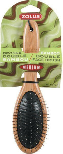 Zolux Double "Bamboo" brush - medium