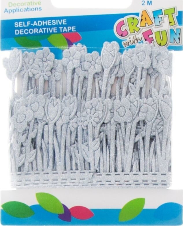 Craft with Fun CF OZDOBA DEK TASMA SPRZYL MROZ 2M/4,2CM 12/288