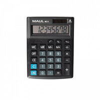 MAUL MC 8 - Pocket - Display - 8 digits - 1 lines - Battery - Black