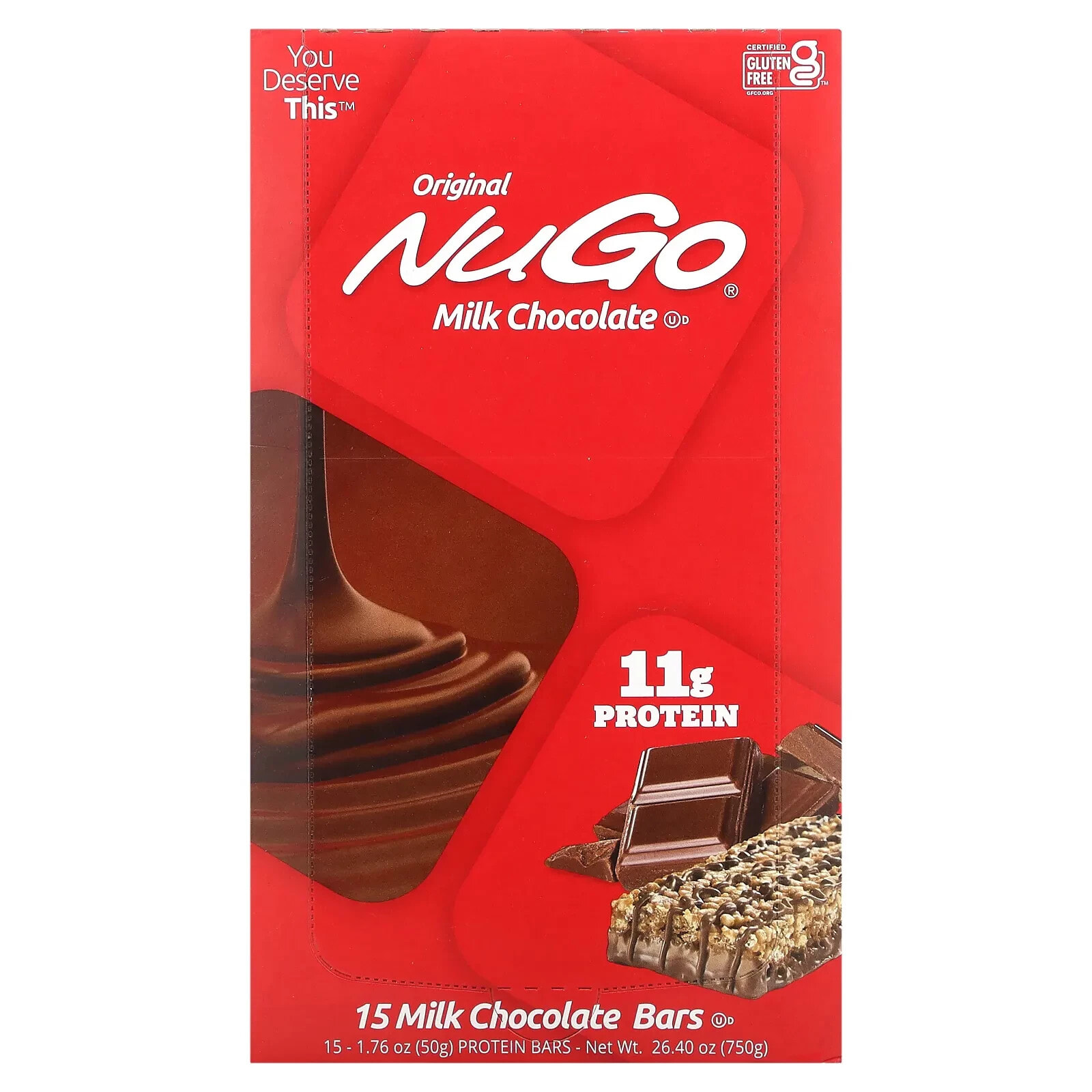 Original Bar, Milk Chocolate, 15 Bars, 1.76 oz (50 g) Each