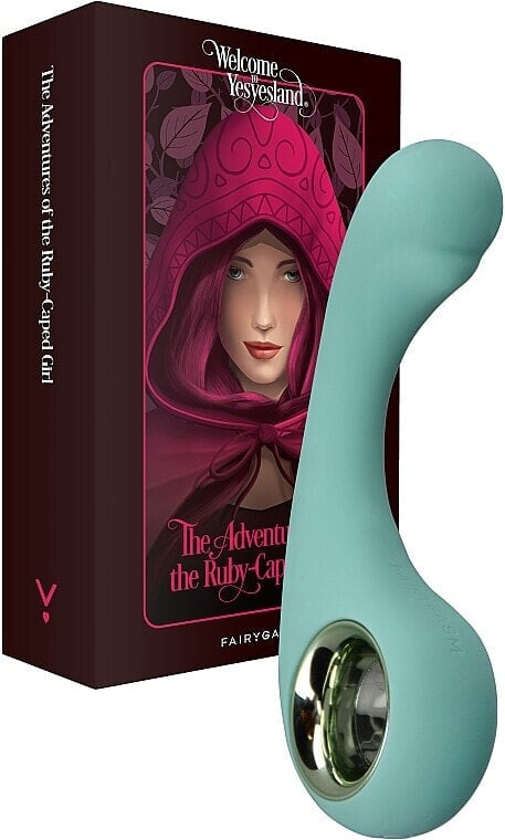 Mini-Vibrator grün - Fairygasm BraveryAward