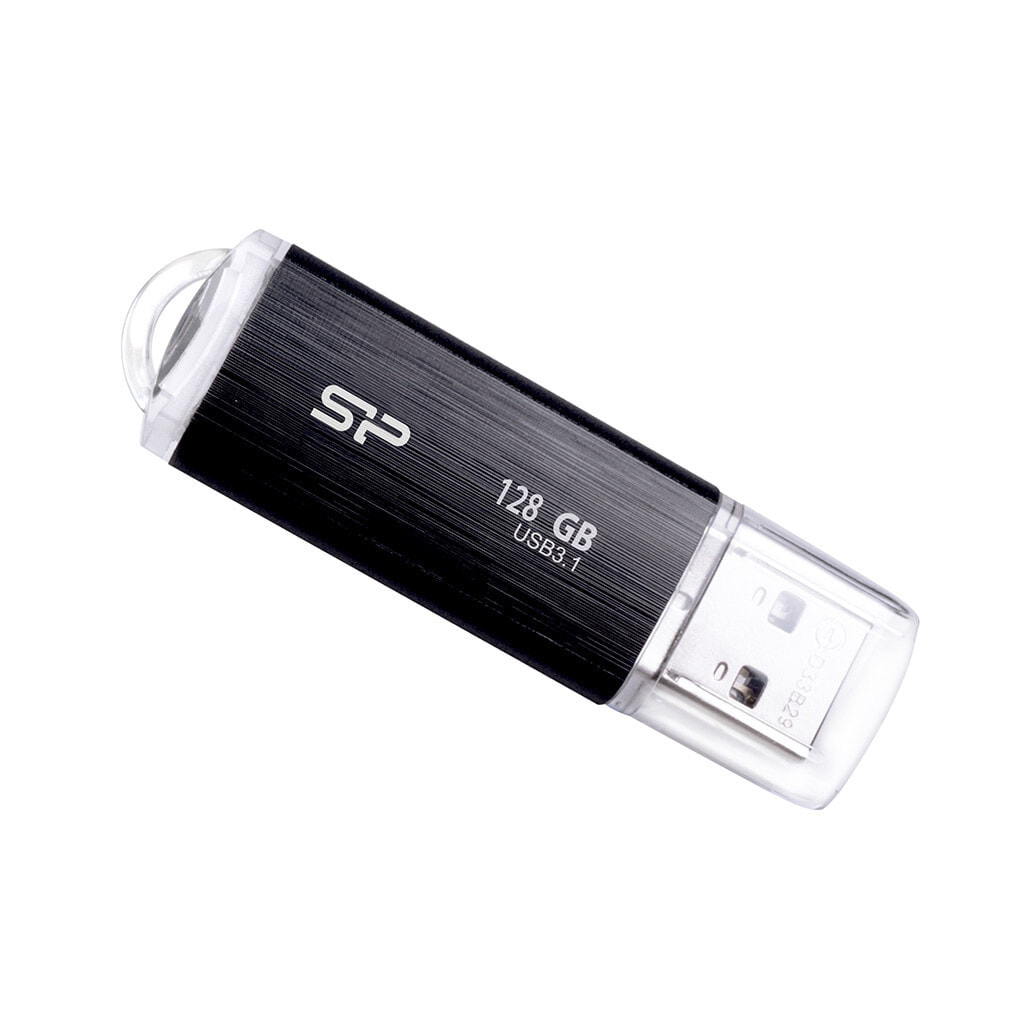 Silicon Power Blaze B02 USB флеш накопитель 128 GB USB тип-A 3.2 Gen 1 (3.1 Gen 1) Черный SP128GBUF3B02V1K