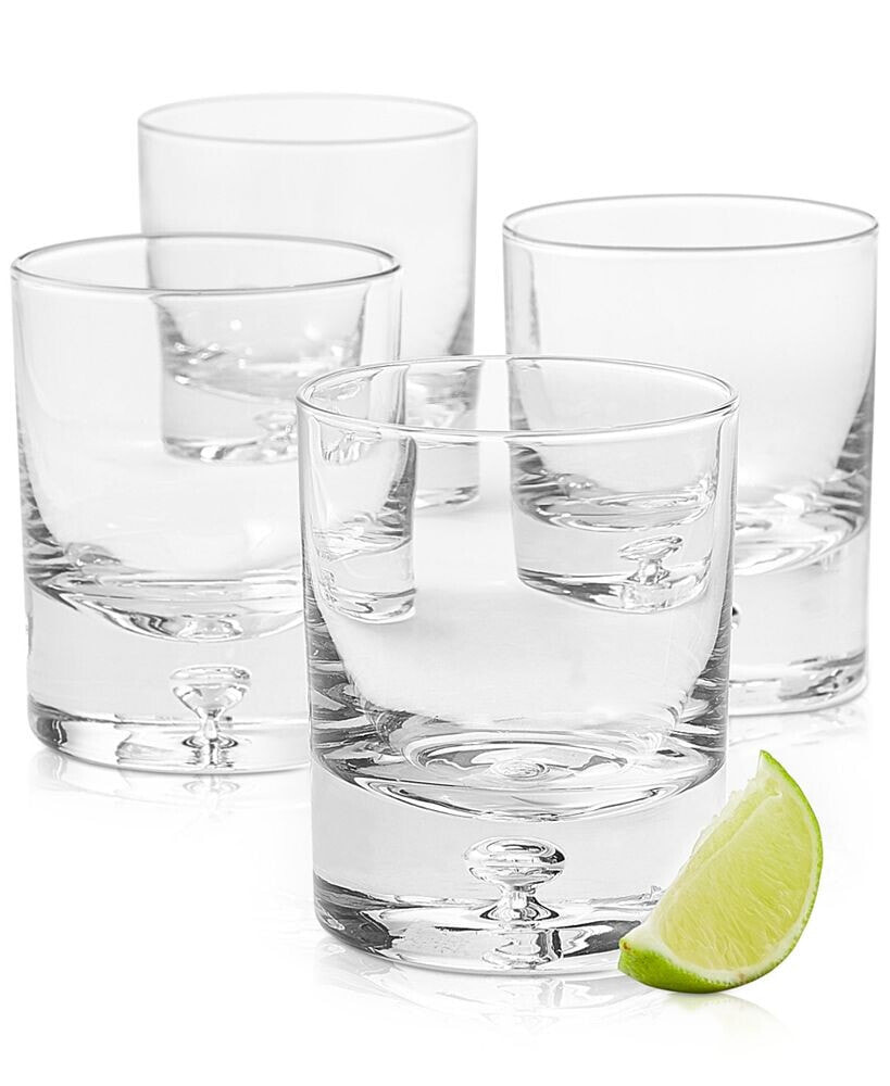 Hotel Collection bubble Double Old-Fashioned Glasses, Set of 4, Created for Macy's