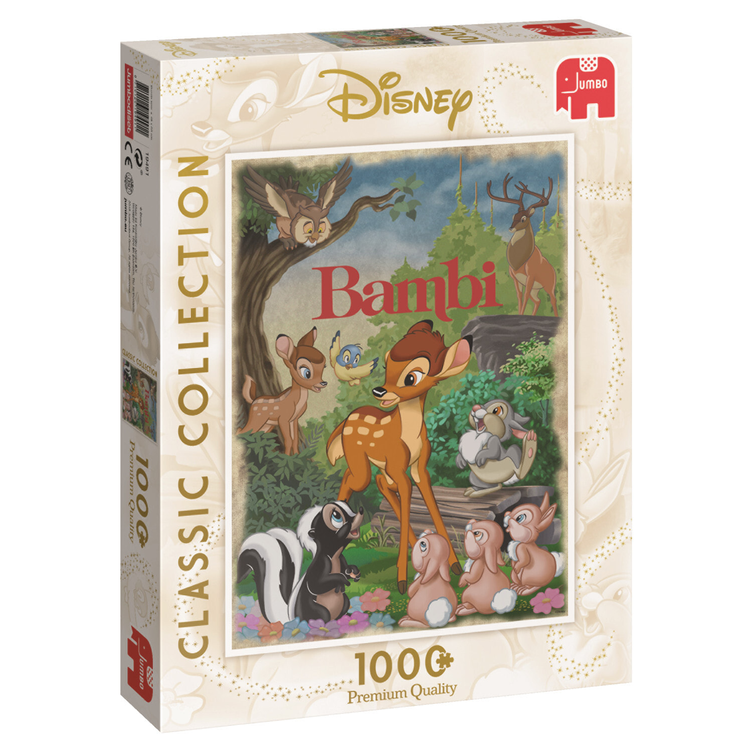 Disney Bambi Movie Poster 1000 pcs Составная картинка-головоломка 1000 шт 19491