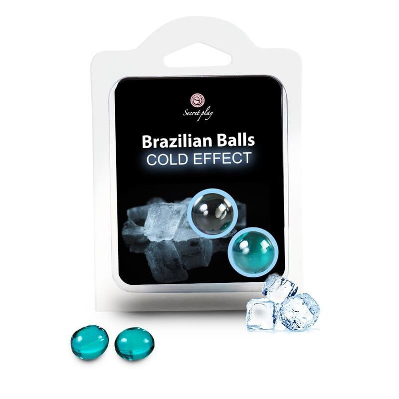 Интимный крем или дезодорант Secret Play 2 cold Effect Brazilian Balls Jar