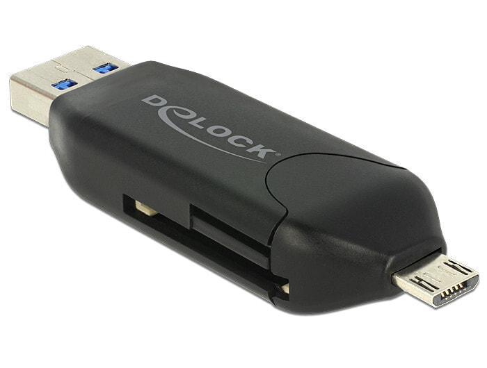DeLOCK 91734 кардридер Черный USB/Micro-USB