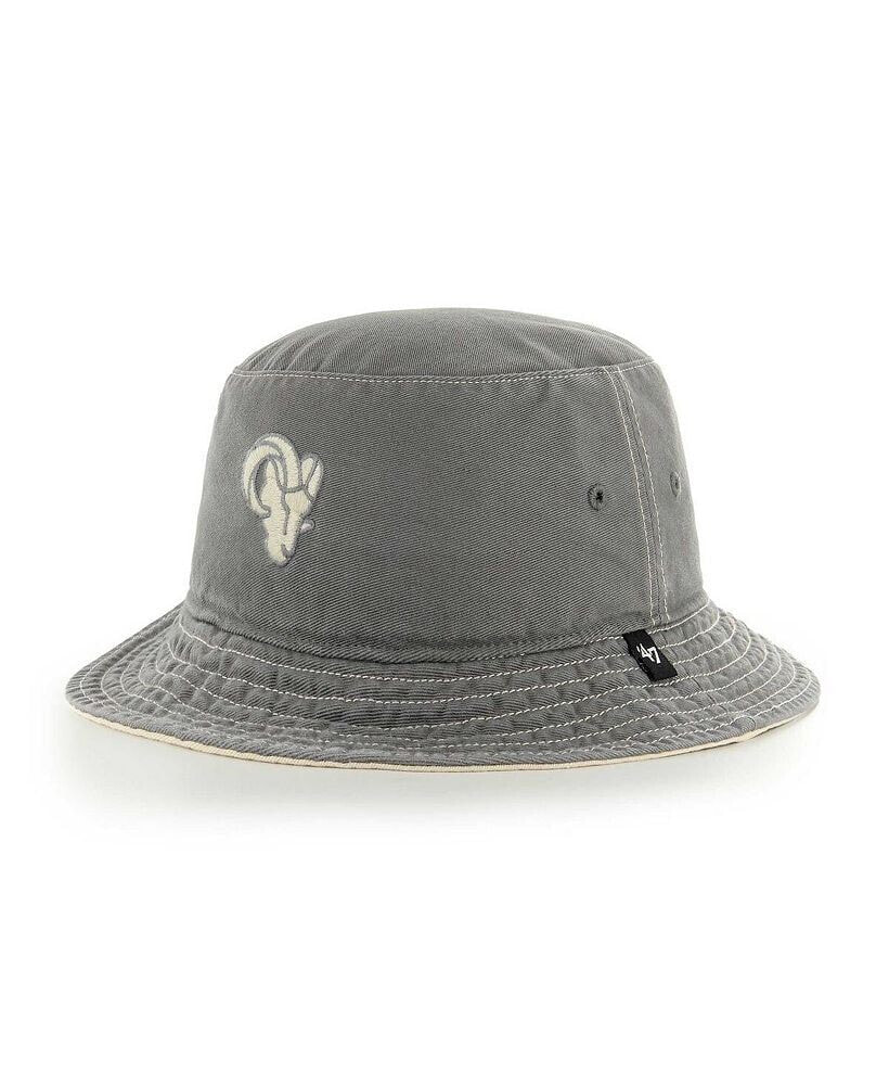 '47 Brand men's Gray Los Angeles Rams Trailhead Bucket Hat
