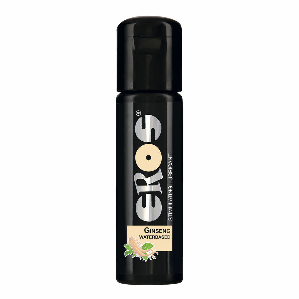 Waterbased Lubricant Eros Ginseng Sin aroma 100 ml