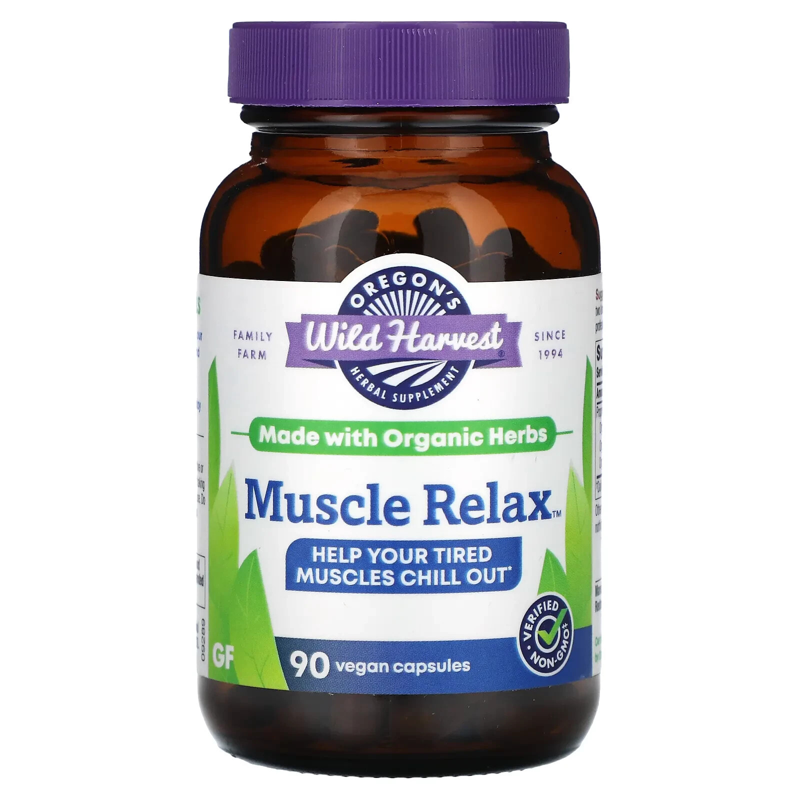 Muscle Relax, 90 Vegan Capsules
