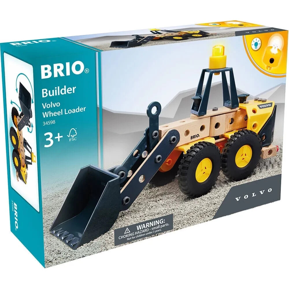 BRIO Builder Volvo Wheel Loader ( 34598 ) construction game