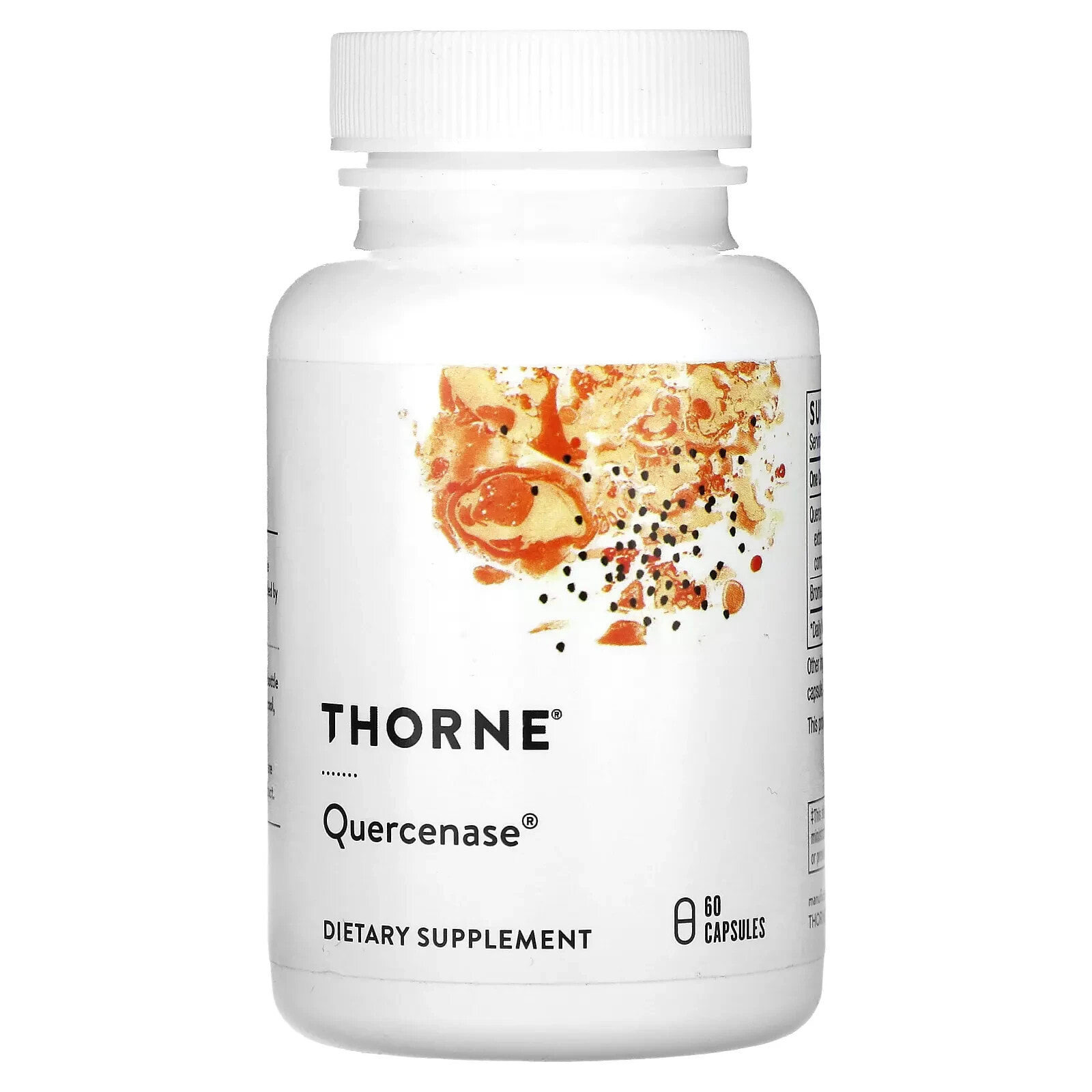 Thorne, Quercenase, 60 капсул