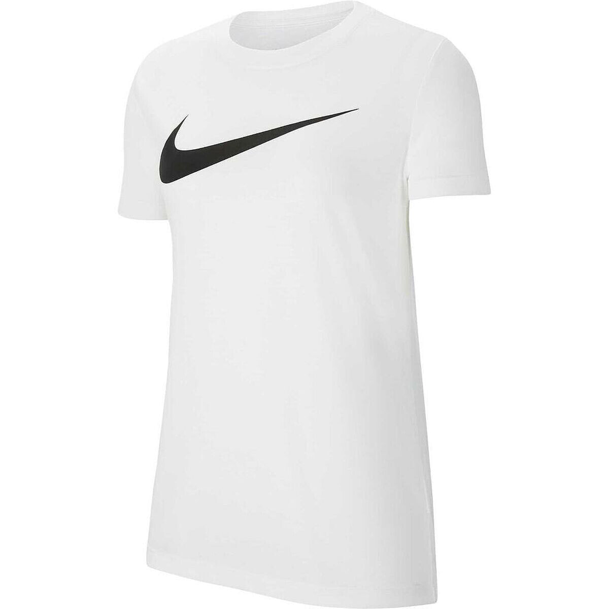 Women’s Short Sleeve T-Shirt DF PARK20 SS TEE CW6967 Nike White