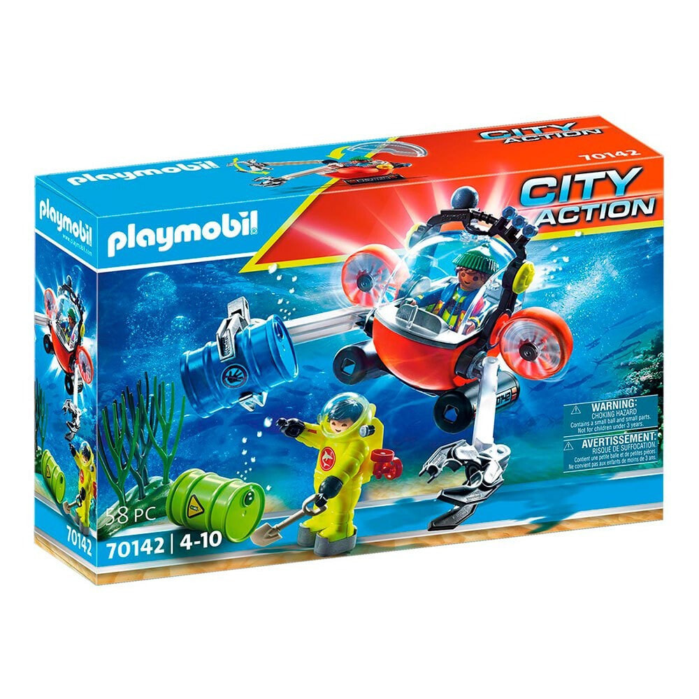 PLAYMOBIL Operation Environment With Diving Boat
