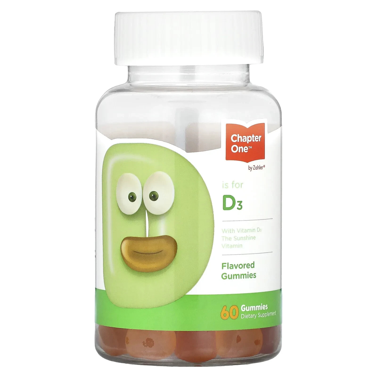 Vitamin D3, 60 Gummies