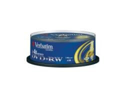 Verbatim DVD+RW Matt Silver 4,7 GB 25 шт 43489