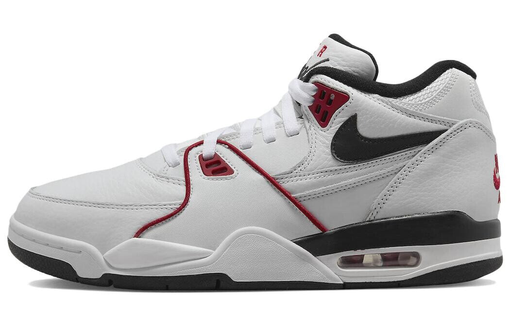 Nike air flight 89 white red best sale