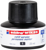 Edding MTK 25 заправочный картридж для маркера Черный 25 ml 1 шт 4-MTK25001