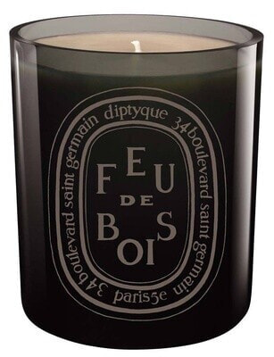 Grey Candle Feu de Bois