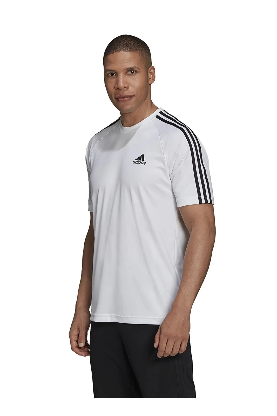 M Sereno 3S T Erkek Futbol T-Shirt H28900 Beyaz Tişört