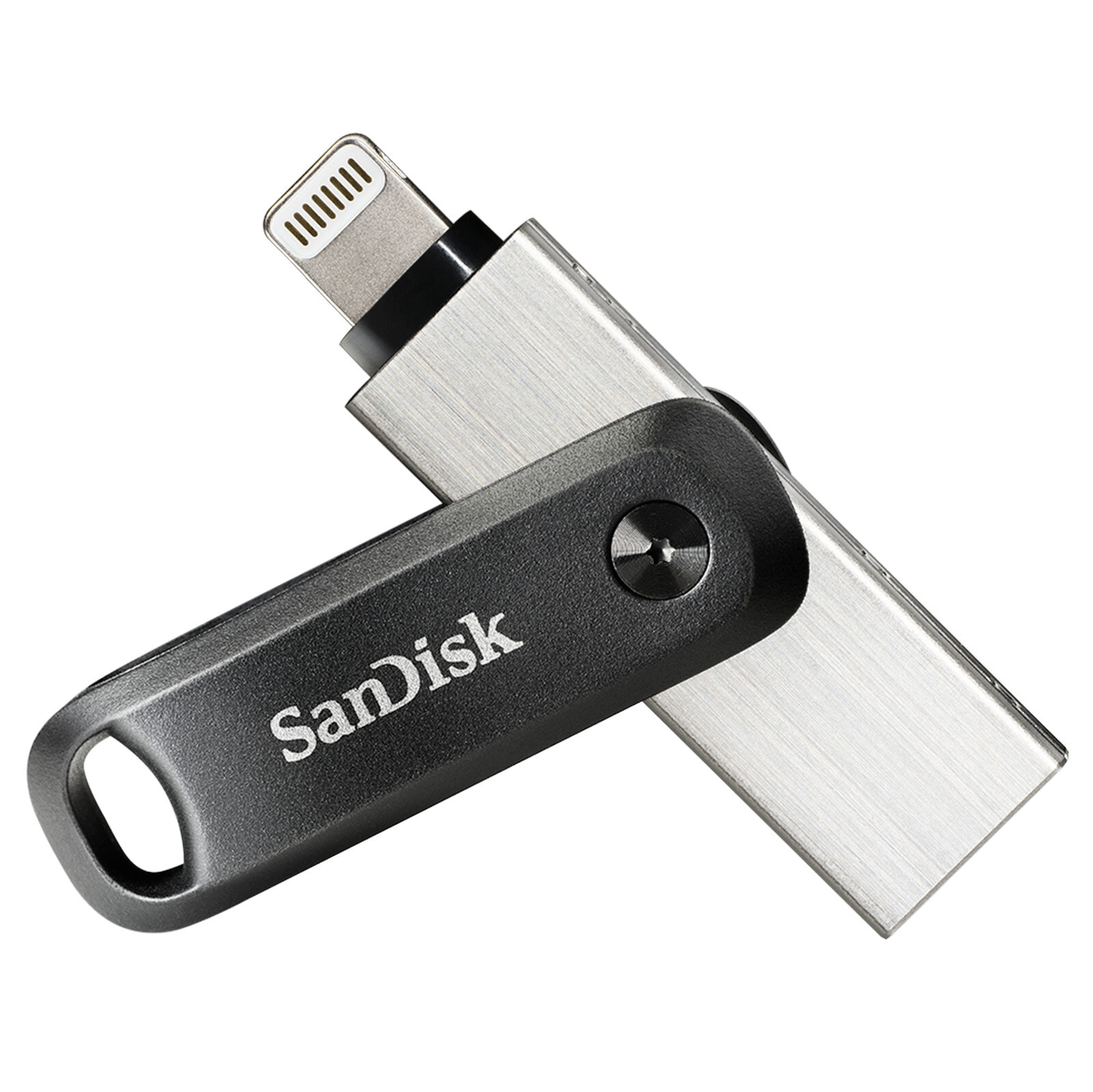 USB флеш накопитель Sandisk SDIX60N-256G-GN6NE  256 GB 3.2 Gen 1 (3.1 Gen 1) Серый, Серебристый