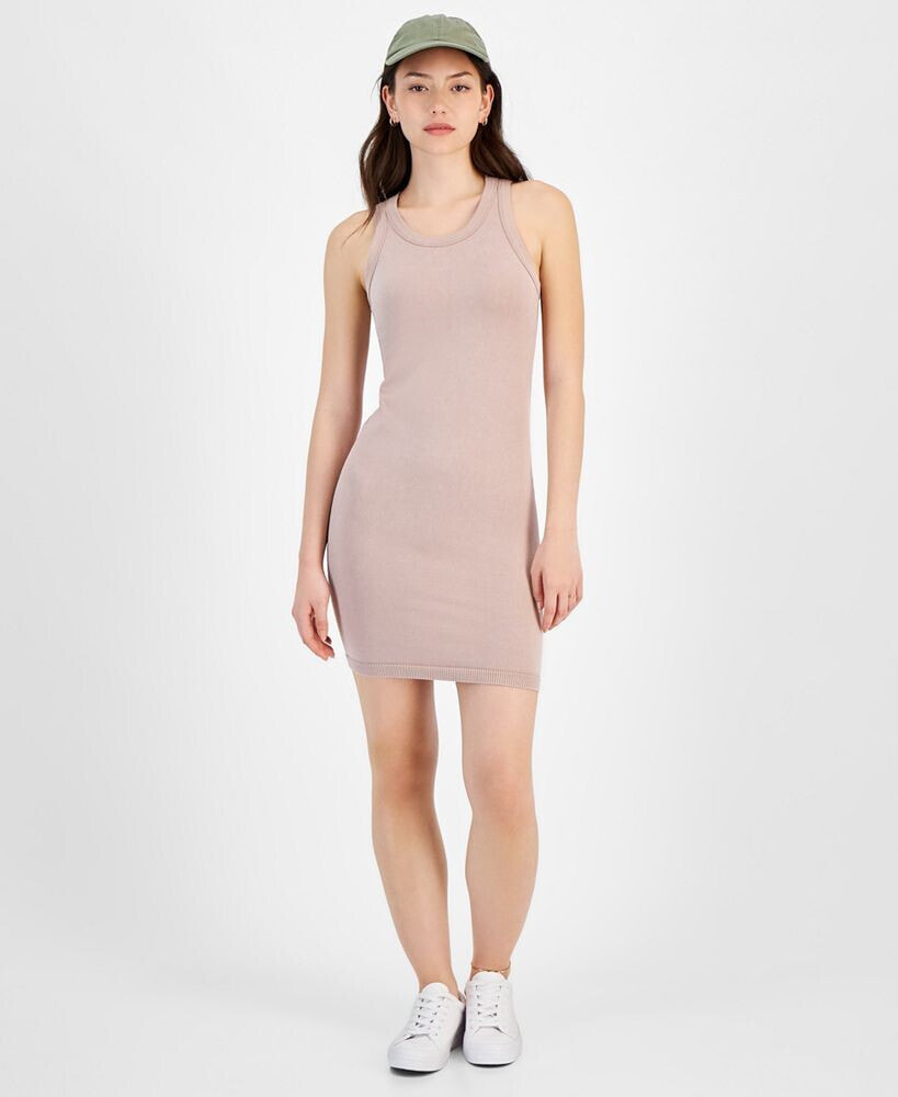 Hippie Rose juniors' Seamless Mink Tank Dress