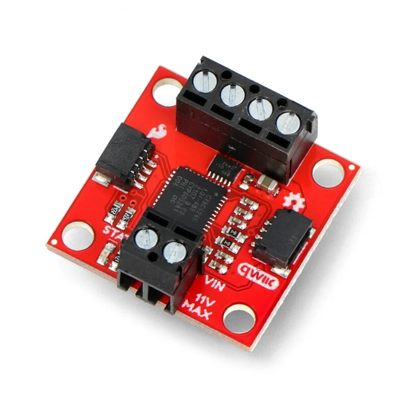 Qwiic dual-channel motor controller - 11V / 1.2A - SparkFun ROB-15451