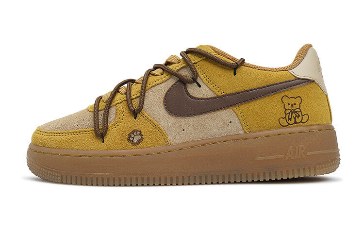 Nike Air Force 1 Casual Shoes Women's Low-Top Brown