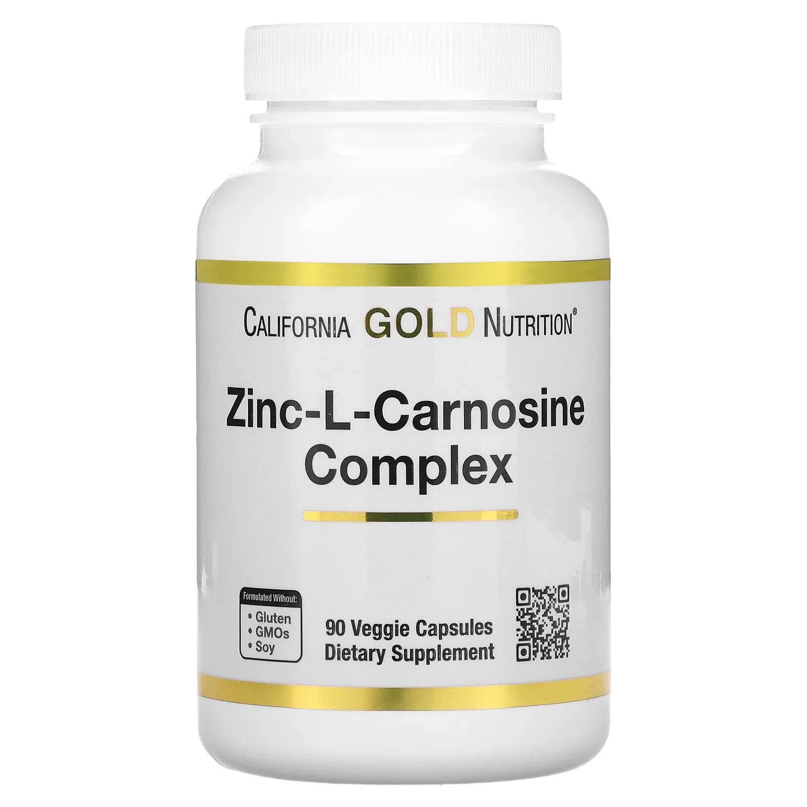 Zinc-L-Carnosine Complex, 90 Veggie Caps