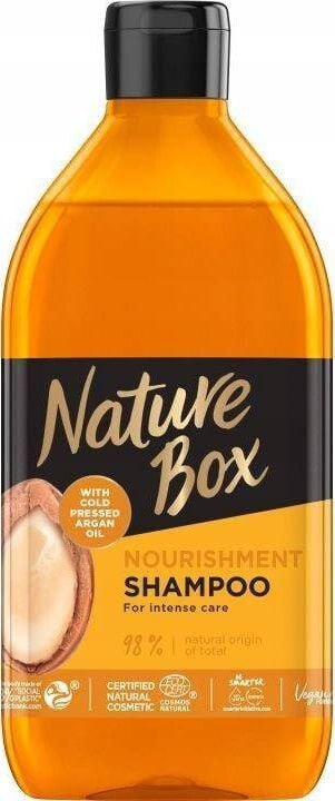 Nature Box Nourishment Shampoo Питательный шампунь для волос с аргановым маслом 385 мл