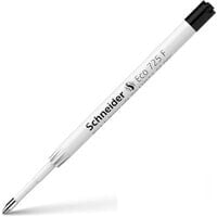 Schneider Schreibgeräte Eco 725 - Black - Fine - White - Stainless steel - G2 - Ballpoint pen