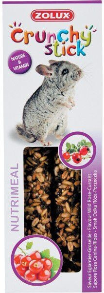 Zolux Crunchy Stick Chinchilla Rosehip / Currant 115 g