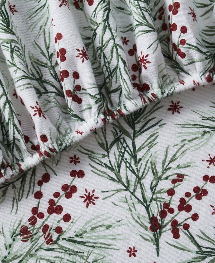 Tahari home Pine 100% Cotton Flannel 4-Pc. Sheet Set, Full