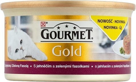 Влажный корм для кошек Gourmet Gold, кусочки с говядиной, 85 г