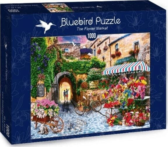 Bluebird Puzzle Puzzle 1000 Targ pełen kwiatów Taylor Jason